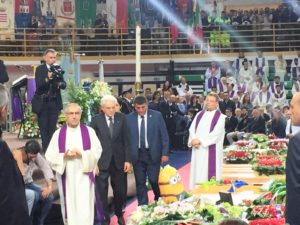 Alla cerimonia anche il Presidente della Repubblica Sergio Mattarella
