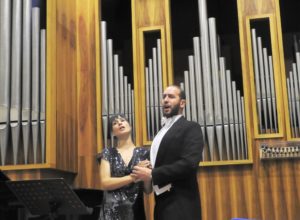 Claudia Pop con il tenore Angelo Fiore