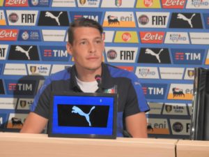 Il bomber Andrea Belotti, esordiente