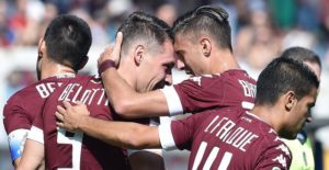 Belotti euforico dopo il gol