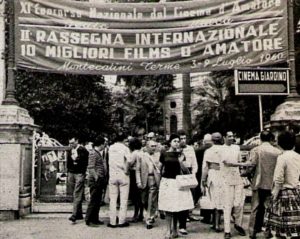 Una rara immagine del MISFF del 1960